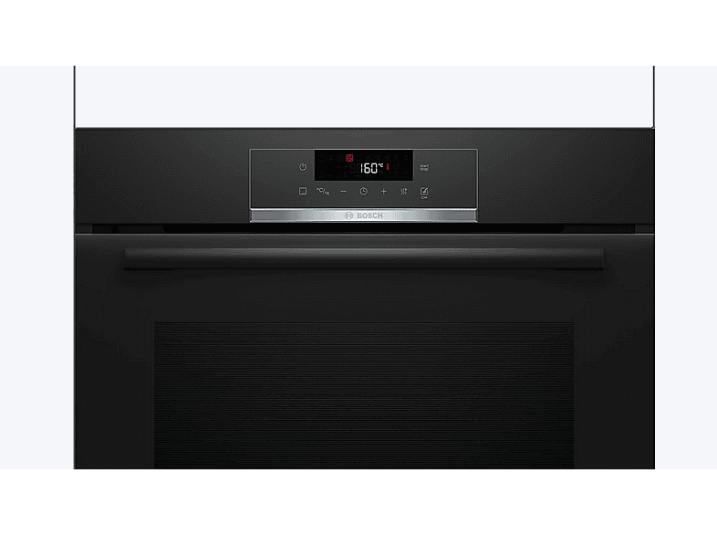 Horno - Bosch HBA572EB3, Serie 4, Multifunción, Pirolítico, 71 l, 3D Hotair, Función Air Fry, 60 cm, Negro
