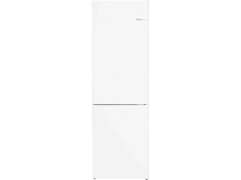 Frigorífico combi - Bosch KGN362WED, Serie 4, Total No Frost, 186 cm, 326 l, Cajón VitaFresh, Sistema MultiAir Flow, Blanco