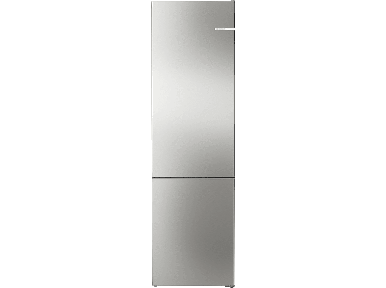 Frigorífico combi - Bosch KGN39VIEB, Total NoFrost, 203 cm, 368 l, Cajón VitaFresh, Perfect Fit, Acero antihuellas