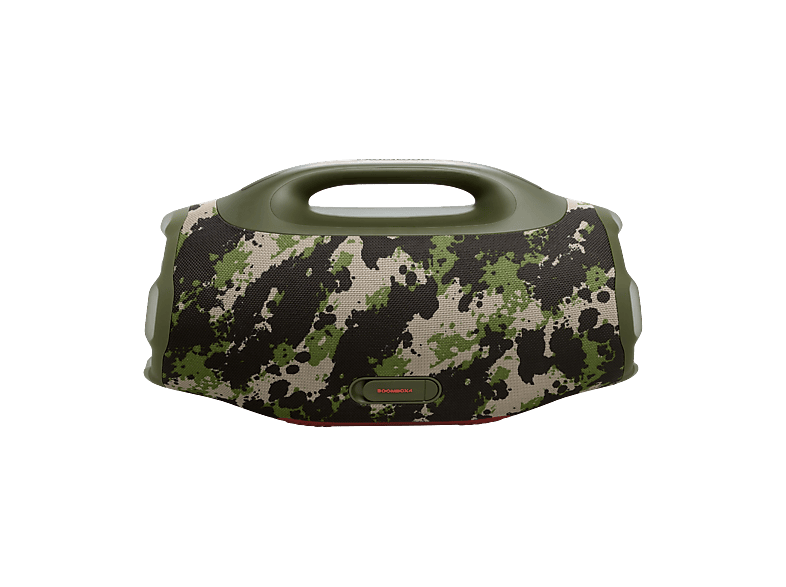 Altavoz inalámbrico - JBL Boombox 4, 210 W, AI Sound Boost, Bluetooth, 28 h Autonomía, Resistencia agua IP68, Camuflaje