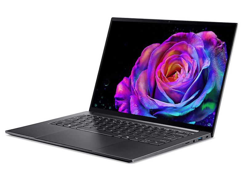Portátil - Acer Swift X 14 SFX14-73G-94XE, 14.5" WQXGA+, Intel® Core™ Ultra 9 285H, 32GB RAM, 1TB SSD, GeForce RTX™ 5070, Windows 11 Home