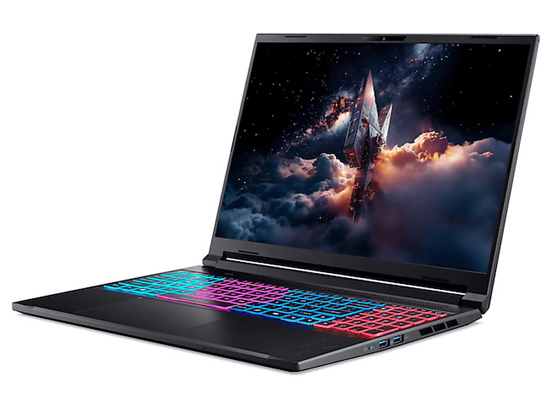 Portátil gaming - Acer Nitro V 16S ANV16S-71-755L, 16" WQXGA, Intel® Core™ 7 240H, 32GB RAM, 1 TB SSD, GeForce RTX™ 5060, Sin sistema operativo