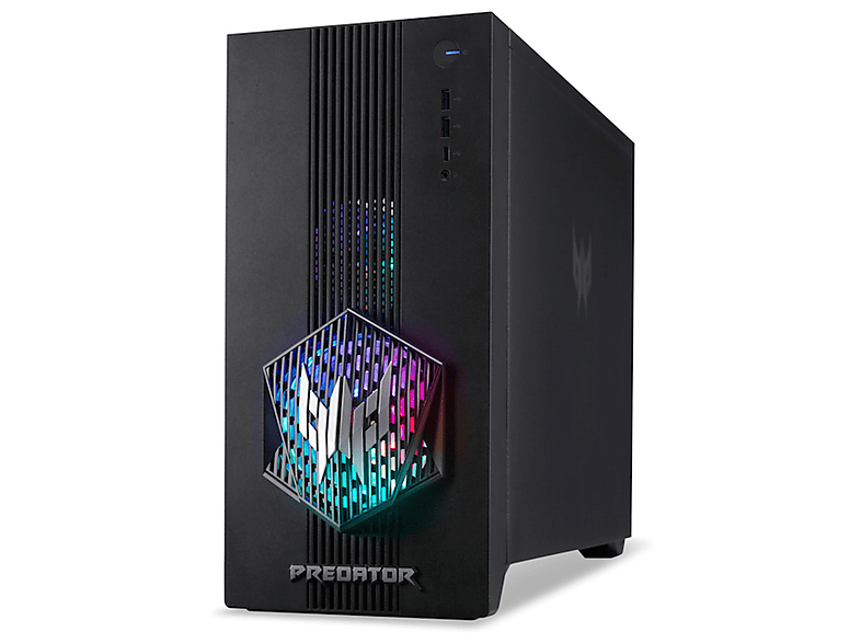 PC gaming - Acer Predator Orion 3000 PO3-655_H610, Intel® Core™ i7-14700F, 32GB RAM, 1 TB SSD, GeForce RTX™ 5070, Sin sistema operativo, Negro