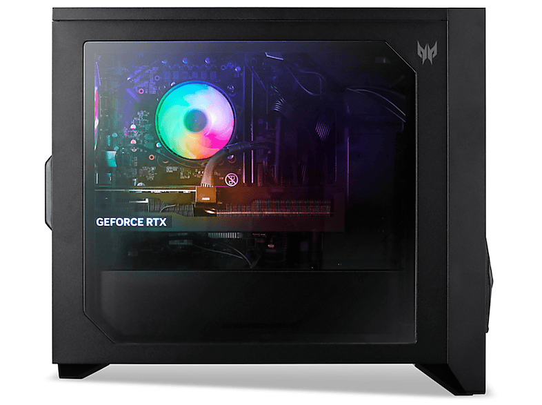 PC gaming - Acer Predator Orion 3000 PO3-655_H610, Intel® Core™ i7-14700F, 32GB RAM, 1 TB SSD, GeForce RTX™ 5070, Sin sistema operativo, Negro