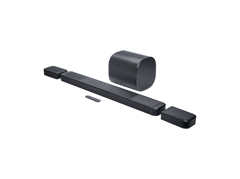 Barra de sonido - JBL Bar 1300MK2, Potencia 2470 W, 11.1.4, Dolby Atmos y DTS:X, Wifi, Subwoofer Inalámbrico, satélites desmontables sin cables, Negro