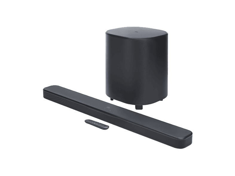 Barra de sonido - JBL Bar 500MK2, Potencia 750 W, Canales 5.1, Dolby Atmos y DTS Virtual:X, Multibeam 3.0, Wifi, Subwoofer Inalámbrico, Negro