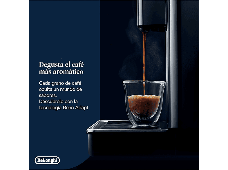 Cafetera superautomática - De Longhi, De'Longhi PrimaDonna Aromatic ECAM630.55.SSM, 1450 W, 19 bar, 0.5 l, Molinillo integrado