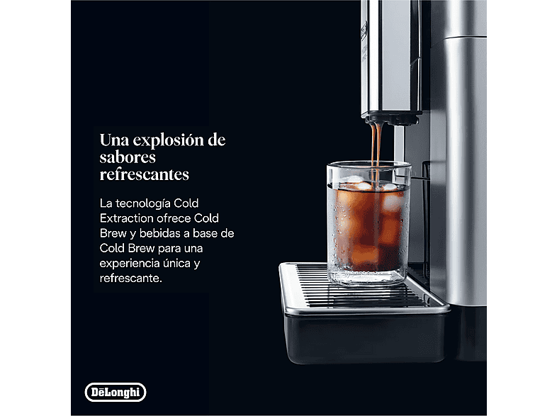 Cafetera superautomática - De Longhi, De'Longhi PrimaDonna Aromatic ECAM630.55.SSM, 1450 W, 19 bar, 0.5 l, Molinillo integrado