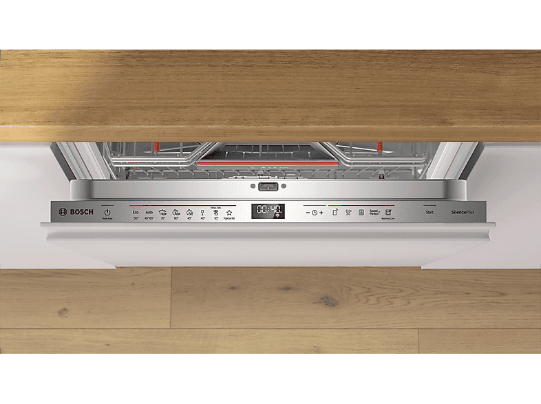 Lavavajillas integrable - Bosch SMT6ECX12E, 14 servicios, 8 programas, 59.8 cm, Extra secado, Silence plus, Sin panelar
