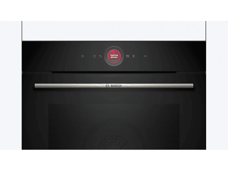 Horno compacto - Bosch HBG724AB1, Multifunción, Limpieza por agua, 71 l, 59.4 cm, Negro