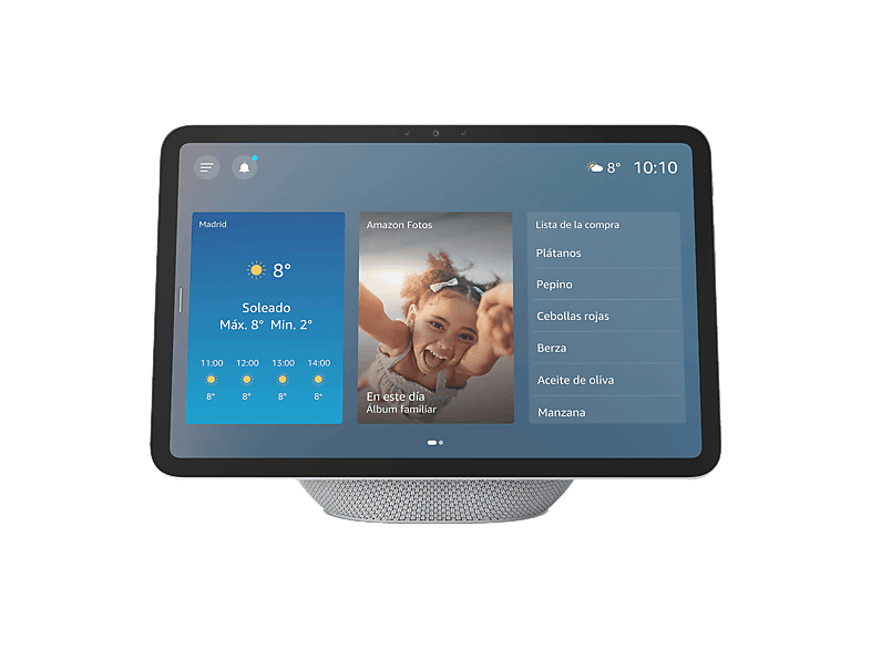 Altavoz inteligente - Amazon Echo Show 11, Pantalla Táctil Full HD 11.95”, Cámara de 13 MP, Blanco glaciar