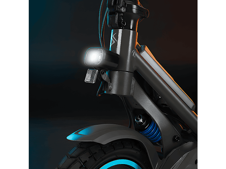 Patinete eléctrico - Smartgyro Rockway GT, Tipo 1 / VPL, 800W Potencia Nominal, Batería Litio 15000mAh, Velocidad 25km/h, Autonomía 60km, Negro