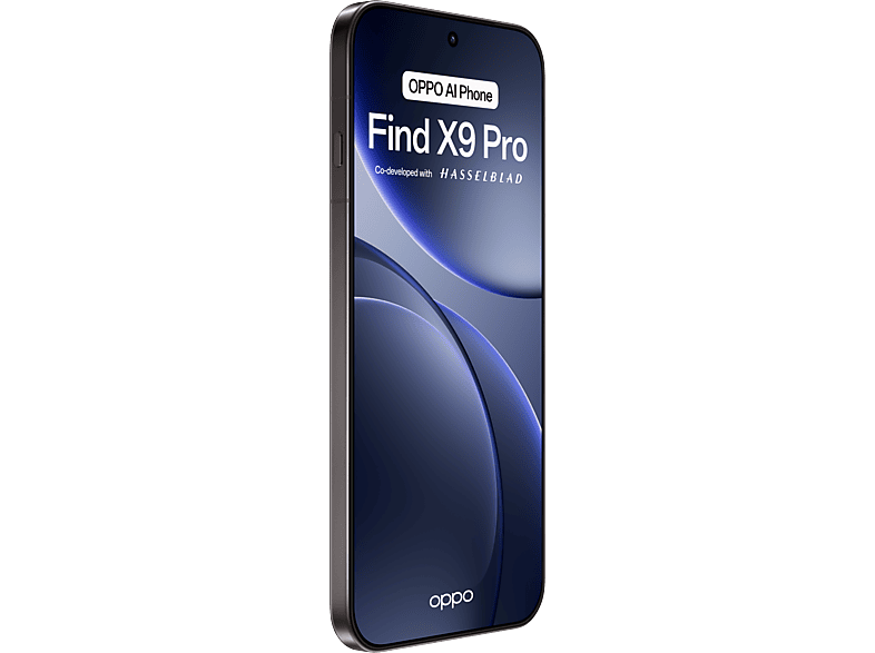 Móvil - Oppo Find X9 Pro, Titanium Charcoal, 512 GB, 16 GB RAM, 6.78" AMOLED ProXDR Gorilla Glass 120 Hz, MediaTek 9500, 7500 mAh