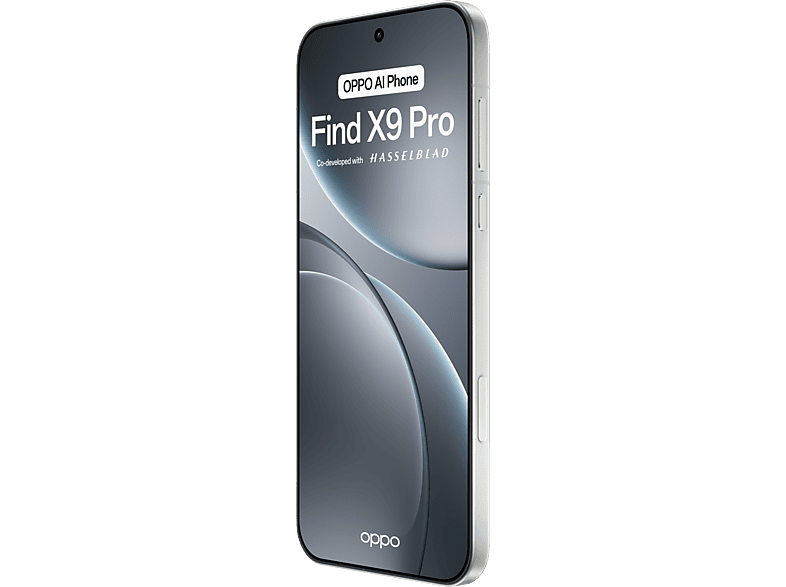 Móvil - Oppo Find X9 Pro, Silk White, 512 GB, 16 GB RAM, 6.78" AMOLED ProXDR Gorilla Glass 120 Hz, MediaTek 9500, 7500 mAh