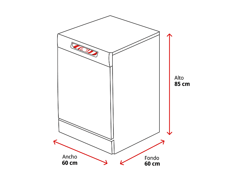 Lavavajillas - Miele G 5811 SC, 14 servicios, 5 programas, 60 cm, Secado AutoOpen, Blanco