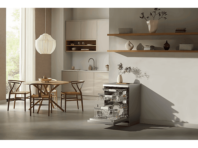 Lavavajillas - Miele G 7040 SC Front AutoDos, 14 Servicios, 11 Programas, 59.8 cm, Dosificación Automática, Bandeja MultiFlex 3D, Inox