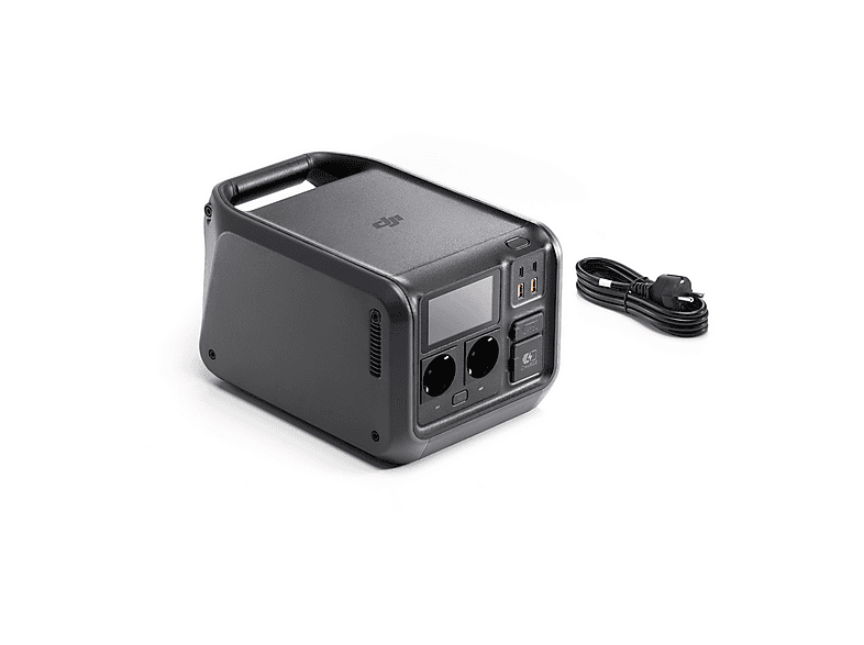 Estación de carga - DJI Power 500, 512 Wh, 25 dB(A), Negro