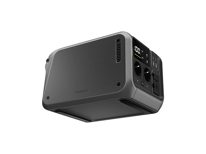Estación de carga - DJI Power 500, 512 Wh, 25 dB(A), Negro