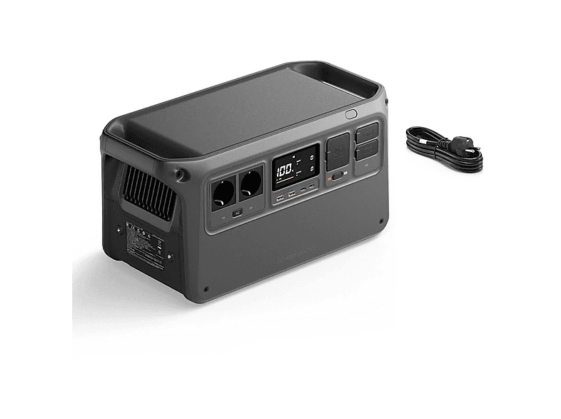 Estación de carga - DJI Power 1000 V2, 1024 Wh, Negro