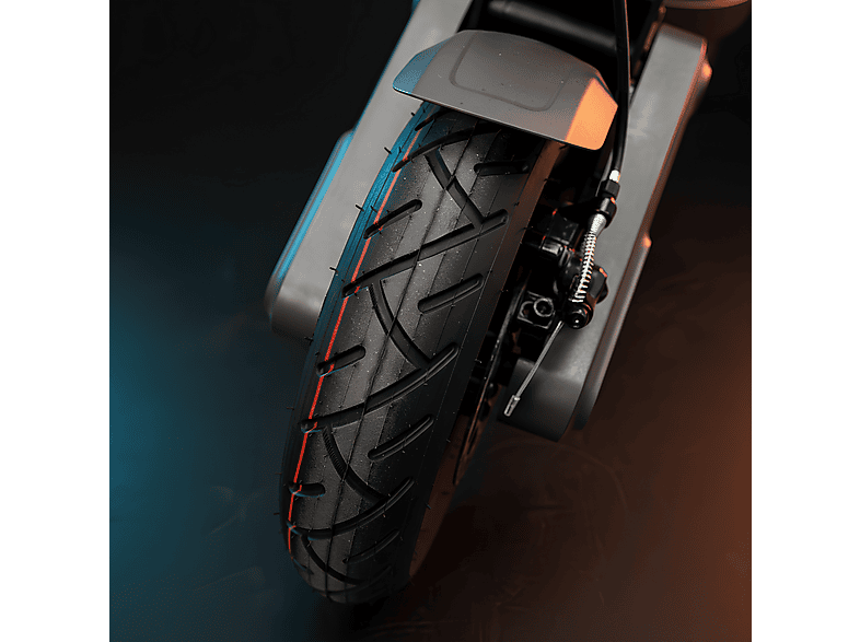 Patinete eléctrico - Smartgyro K1, Tipo 1 / VPL, Potencia Nominal 500W, Carga 120kg, 13000mAh, 25 km/h, Autonomía 50km, Foco Frontal, NFC, Gris