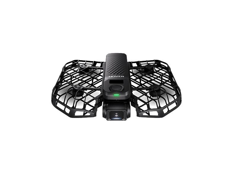 Dron - Hoverair X1 Pro Retail Combo, 12 megapixel, 16 min Autonomía, 4K a 60/50/30/25/24 fps, Negro Carbón