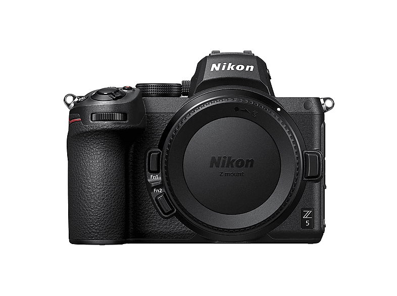 Cámara EVIL - Nikon Z5 + Objetivo 40mm, 24.3 megapixel, Pantalla de 8 cm Táctil Abatible, Sensor CMOS Full Frame, Negro