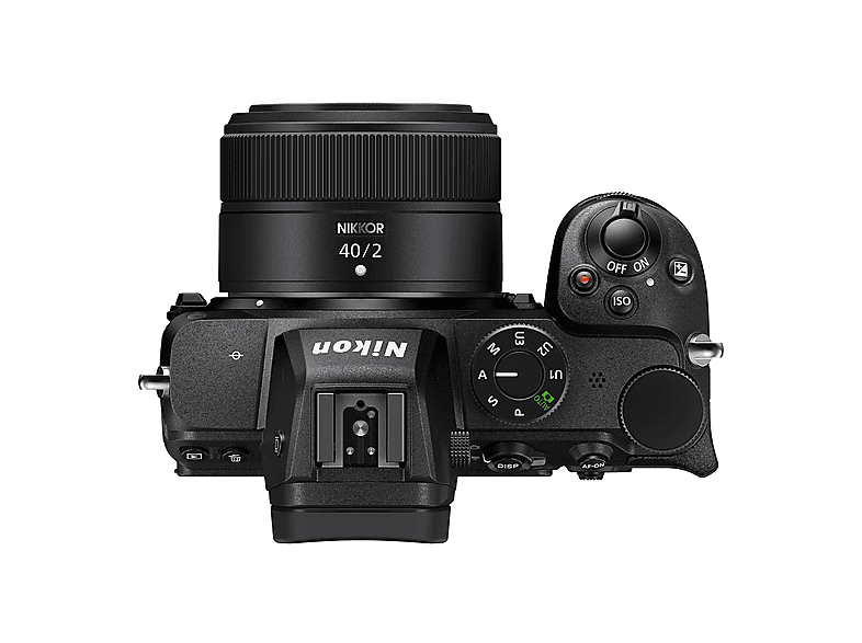Cámara EVIL - Nikon Z5 + Objetivo 40mm, 24.3 megapixel, Pantalla de 8 cm Táctil Abatible, Sensor CMOS Full Frame, Negro