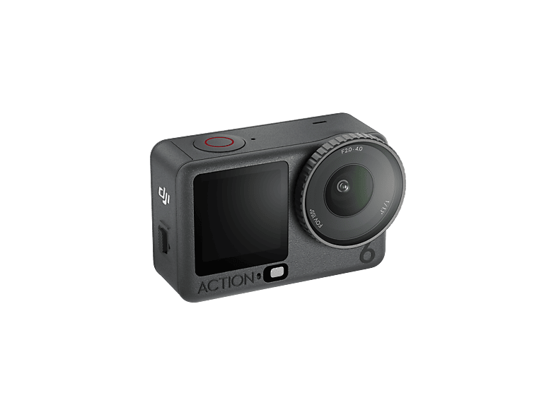 Cámara deportiva - DJI Osmo Action 6, 4K, 240 min Autonomía, Sumergible 60m con Estuche, Sensor CMOS 1/1.1", Apertura variable f/2.0-f/4.0, Negro