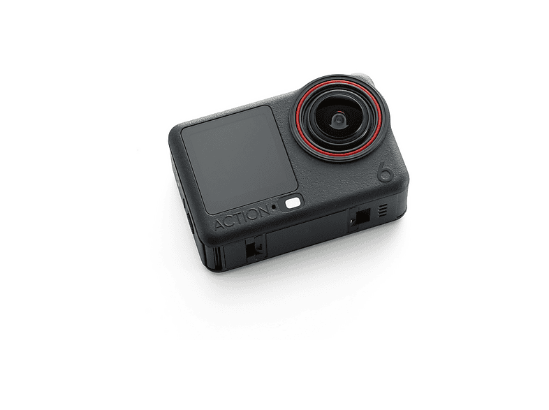 Cámara deportiva - DJI Osmo Action 6, 4K, 240 min Autonomía, Sumergible 60m con Estuche, Sensor CMOS 1/1.1", Apertura variable f/2.0-f/4.0, Negro