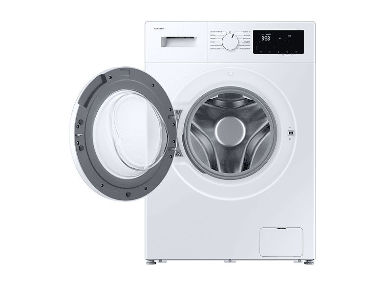 Lavadora carga frontal - Samsung WW70FG3M05TWEC, 7 kg, 12 programas, Blanco