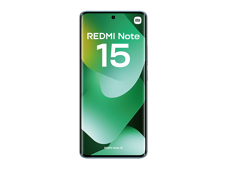 Móvil - Xiaomi Redmi Note 15, Azul glaciar, 256 GB, 8 GB RAM, 6.77" AMOLED FHD+, MediaTek Helio G100-Ultra, 6000 mAh
