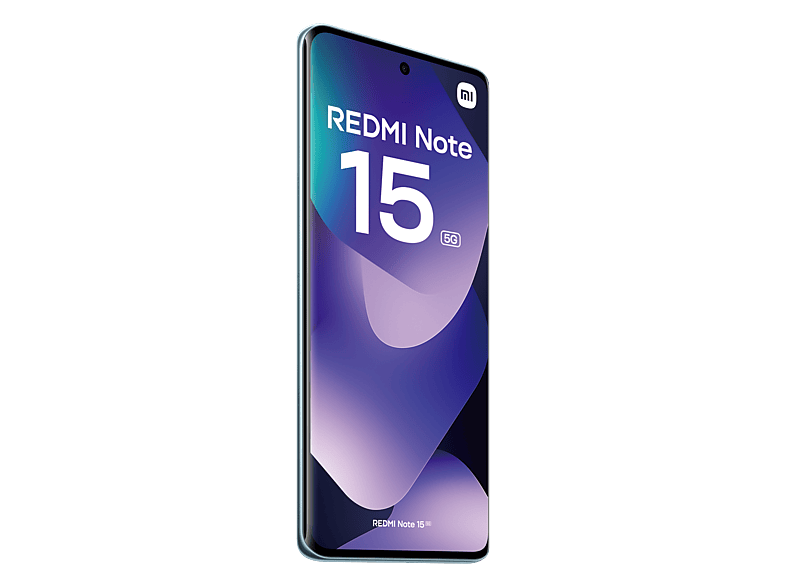 Móvil - Xiaomi Redmi Note 15 5G, Azul glaciar, 512 GB, 12 GB RAM, 6.77" AMOLED FHD+, Snapdragon 6 Gen 3, 5520 mAh