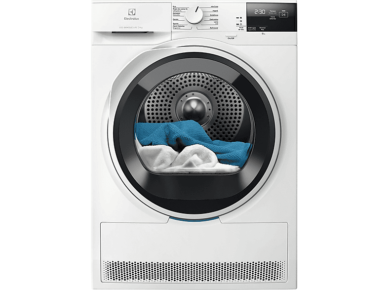 Secadora bomba de calor - Electrolux EDI629G4BO, Eléctrico, 1 kg, Blanco