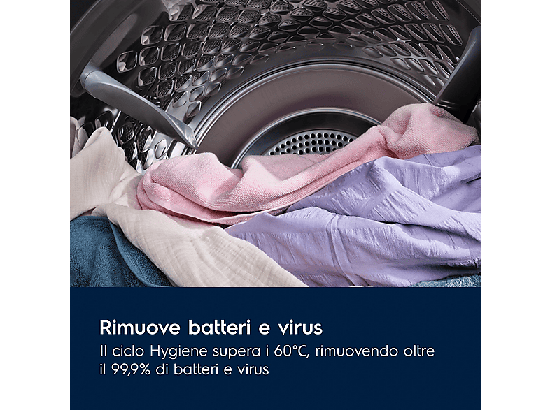 Secadora bomba de calor - Electrolux 916 900 376, Eléctrico, 8 kg, Blanco