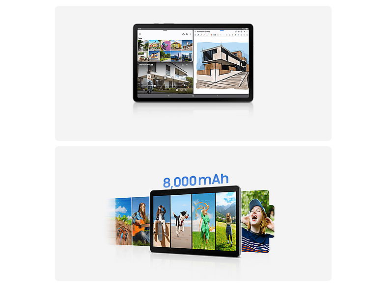 Tablet - Samsung TAB S10 LITE 10.9P/8RAM/256GB/SILVER, Plata, 10,9 " WUXGA+, 8 GB RAM, Exynos 1380, Tablet Android