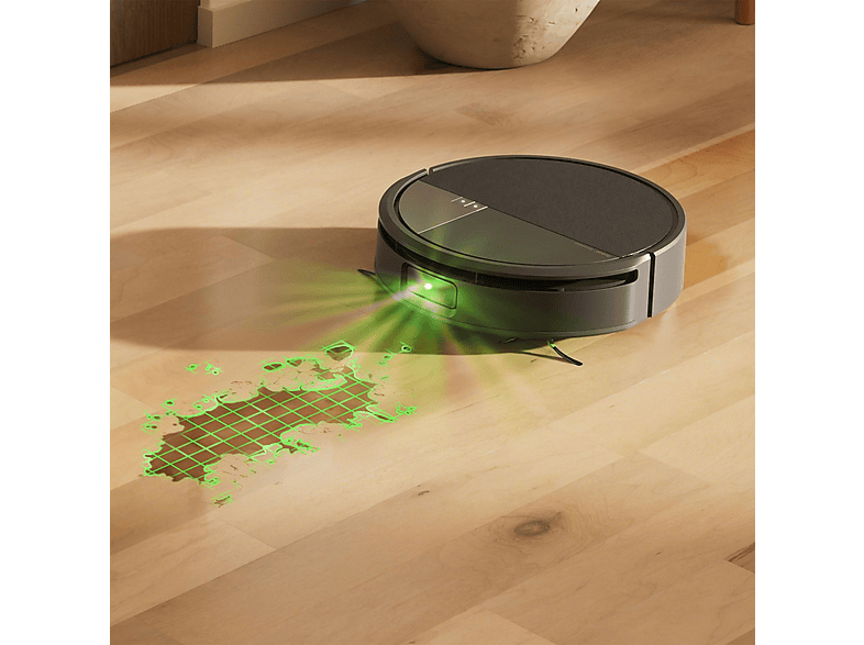 Robot friegasuelos - iRobot 705 ROOMBA MAX COMBO+AUTOWASH, 120 W, Potencia de succión 13 kPa, Depósito 0,26 l, Autonomía 180 min, Negro
