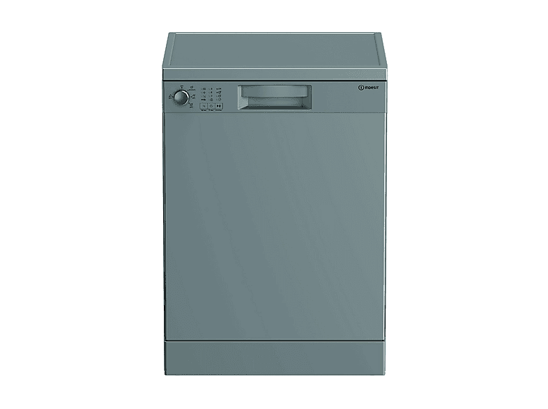 Lavavajillas libre instalación 60 cm - Indesit IN2FE13DT9S, 13 servicios, 5 programas, 60 cm, Plata