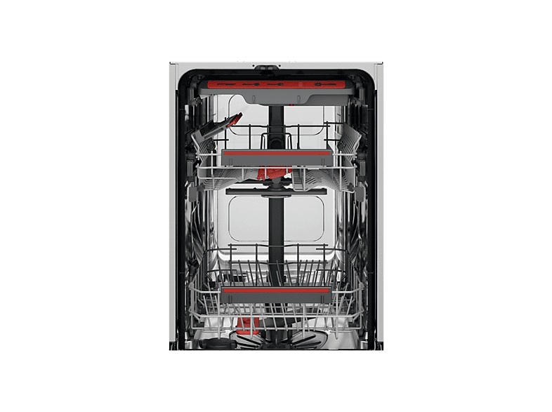 Lavavajillas integrable 45 cm - AEG FSE73507P, 10 servicios, 7 programas, 446 mm, Blanco