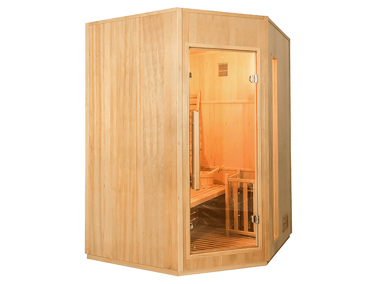Sauna Finlandesa - Mpc SINED-SAUNAVAPORE-ZEN_3C, Marrón