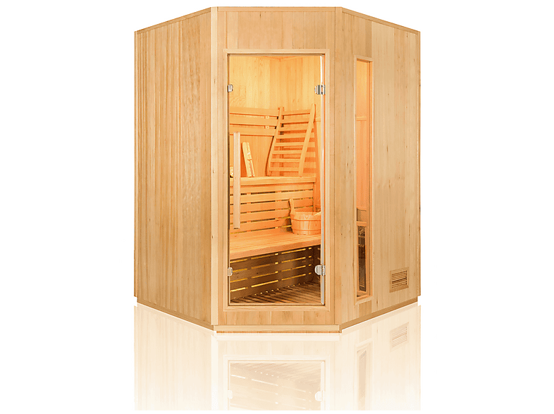 Sauna Finlandesa - Mpc SINED-SAUNAVAPORE-ZEN_3C, Marrón