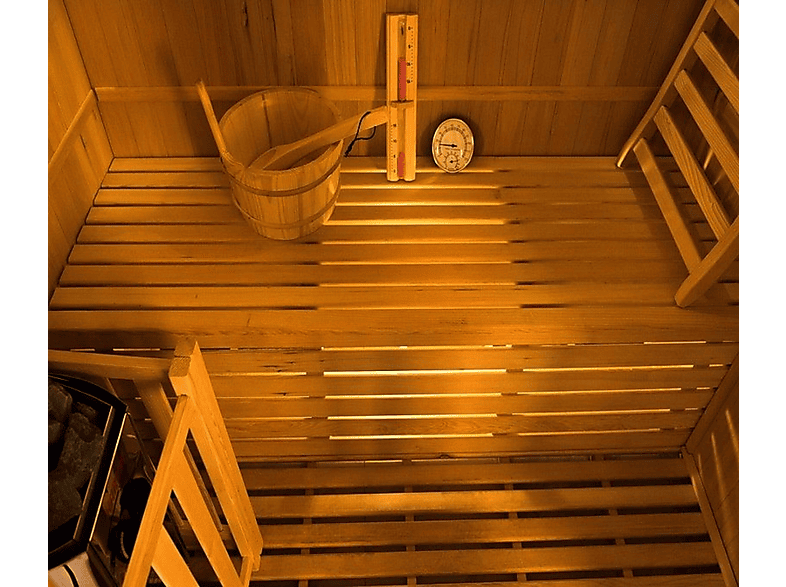 Sauna Finlandesa - Mpc SINED-SAUNAVAPORE-ZEN_3, Marrón