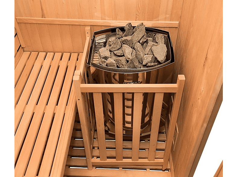 Sauna Finlandesa - Mpc SINED-SAUNAVAPORE-ZEN_4, Marrón