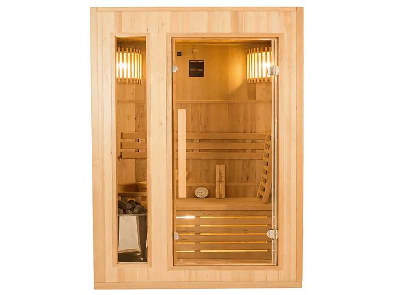 Sauna Finlandesa - Mpc SINED-SAUNAVAPORE-ZEN_2, Marrón