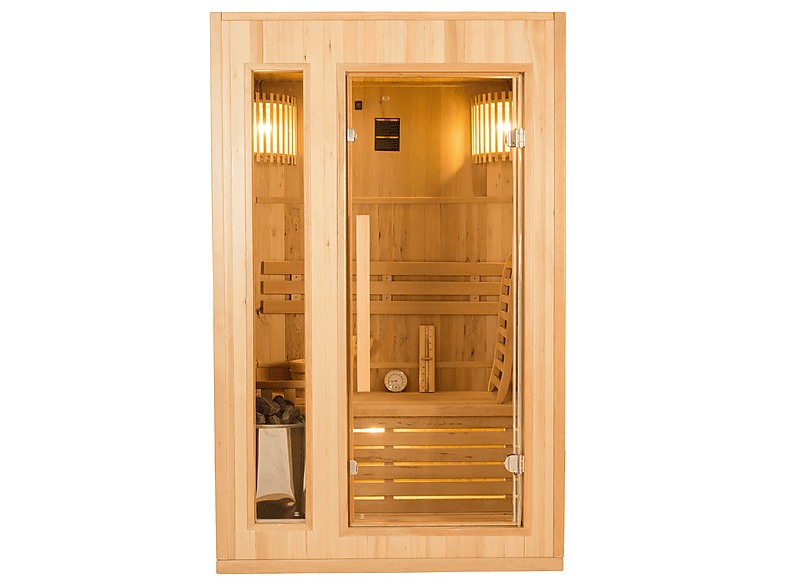 Sauna Finlandesa - Mpc SINED-SAUNAVAPORE-ZEN_2, Marrón