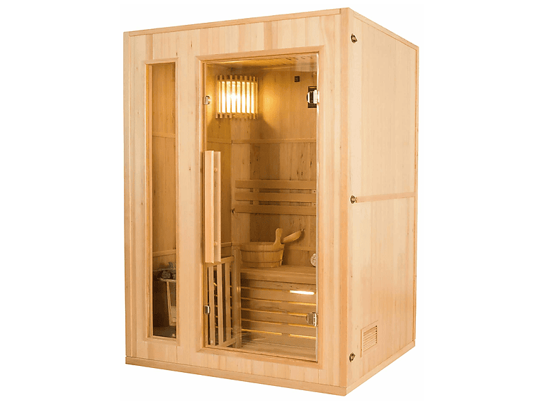 Sauna Finlandesa - Mpc SINED-SAUNAVAPORE-ZEN_2, Marrón