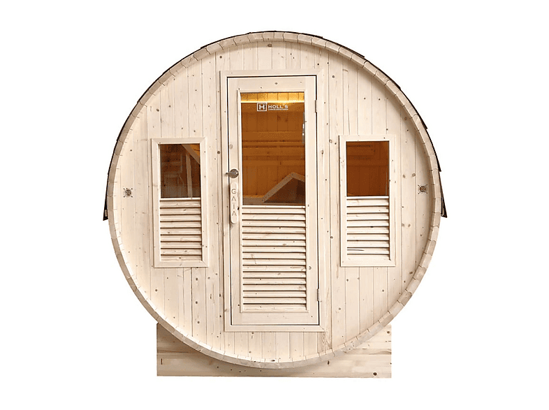 Sauna de exterior - Mpc POOLSTAR-HL-T160E, Marrón
