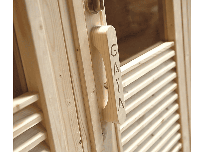 Sauna de exterior - Mpc POOLSTAR-HL-T160E, Marrón