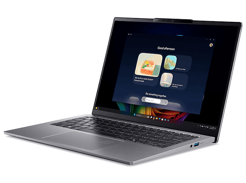Portátil - Acer Swift Go 14 AI SFG14-64-R0YP Copilot+ PC, 14" WUXGA, AMD Ryzen™ AI 7 350, 50 TOPS, 32GB RAM, 1TB SSD, Radeon™ 860M, Windows 11 Home