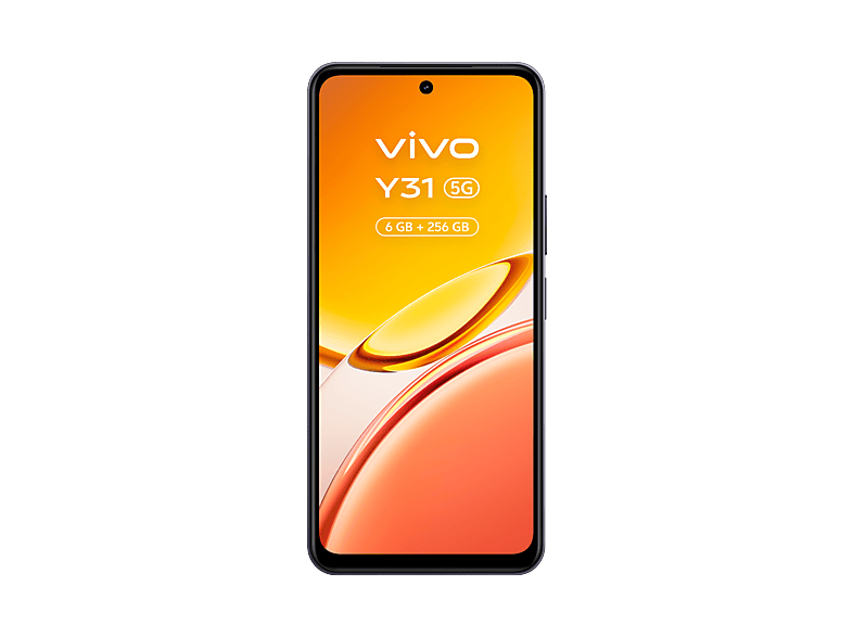 Móvil - Vivo Y31, Glowing Black, 256GB, 6GB RAM, 6.72" LCD, Qualcomm Snapdragon®  4 Gen 2, 6500 mAh
