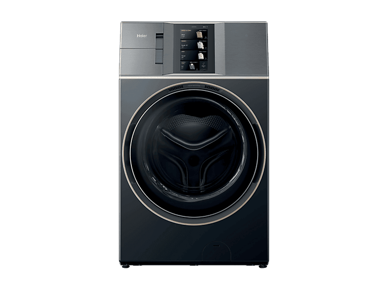 Lavadora secadora - Haier Couture Care Collection 11 HWD180BD12LGNU-S, 18 kg + 11 kg, 14 programas, Motor Direct Motion, Wi-Fi, Azul